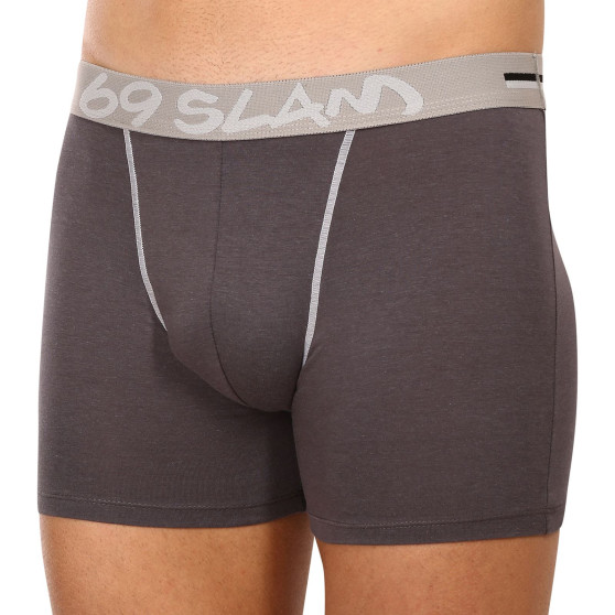 Boxers para hombre 69SLAM fit bamboo plain (MBVPLN-DG)