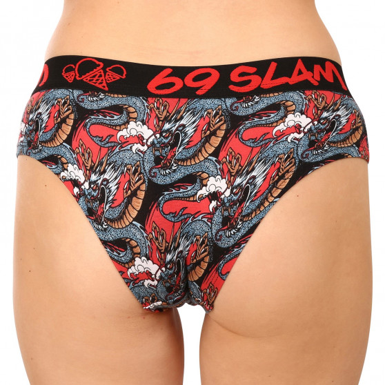 Braga de mujer 69SLAM moon dragon rojo (GWBMND-BB)