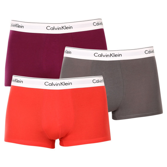 3PACK Boxers para hombre Calvin Klein multicolor (NB2380A-6ME)