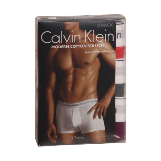 3PACK Boxers para hombre Calvin Klein multicolor (NB2380A-6ME)