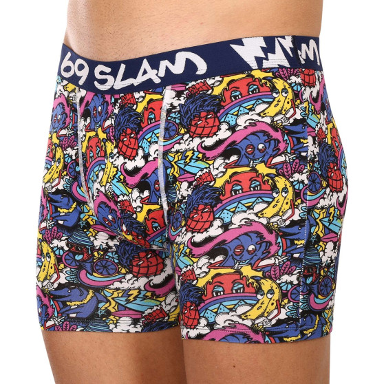 Boxers para hombre 69SLAM fit bamboo fruit cake (MPBFRC-BB)