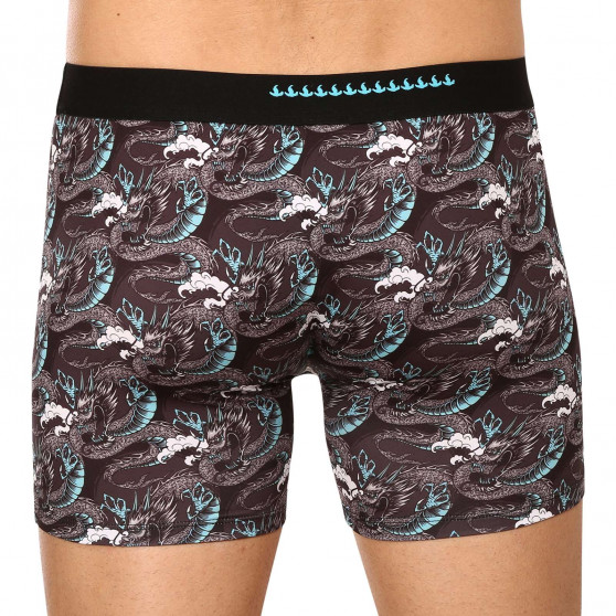 Boxers para hombre 69SLAM fit moon dragon azul (MBYMNB-PO)