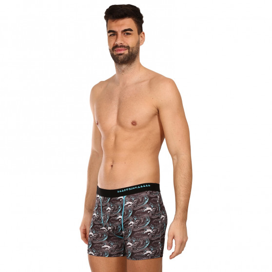 Boxers para hombre 69SLAM fit moon dragon azul (MBYMNB-PO)