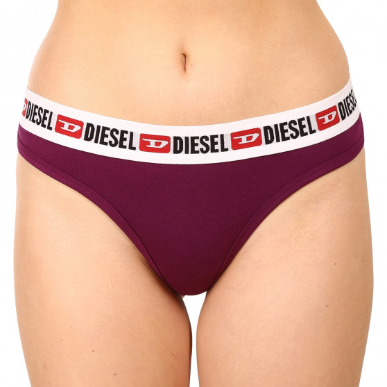 3PACK tanga de mujer Diesel multicolor (00SE0K-0EAXL-E6463)