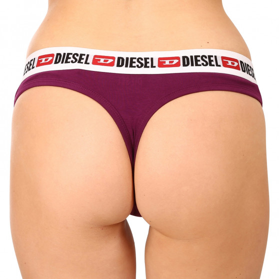 3PACK tanga de mujer Diesel multicolor (00SE0K-0EAXL-E6463)