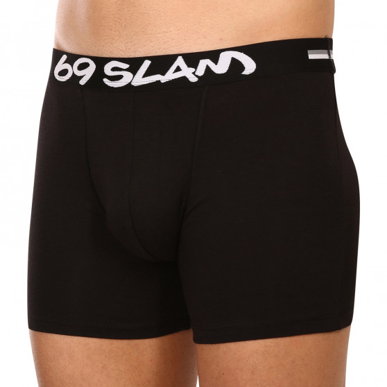 Boxers para hombre 69SLAM fit bamboo plain (MBVPLN-BK)