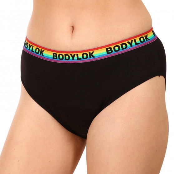 Bragas de niña Bodylok menstrual negro (BD2401)