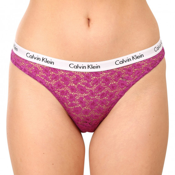 3PACK braguitas de mujer Calvin Klein sobredimensionado multicolor (QD3975E-6Q2)