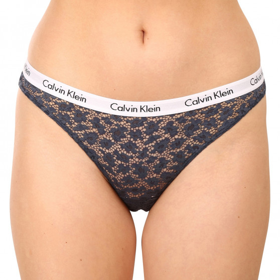 3PACK braguitas de mujer Calvin Klein sobredimensionado multicolor (QD3975E-6Q2)