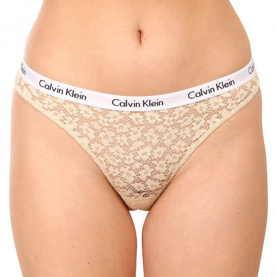 3PACK braguitas de mujer Calvin Klein sobredimensionado multicolor (QD3975E-6Q2)