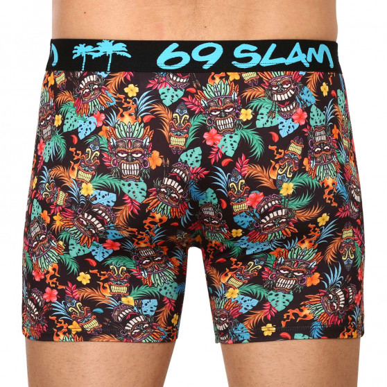 Boxers para hombre 69SLAM fit hawaiian tiki (MBYHWT-PO)