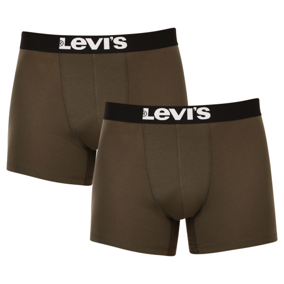 2PACK Boxers para hombre Levis green (905001001 011)