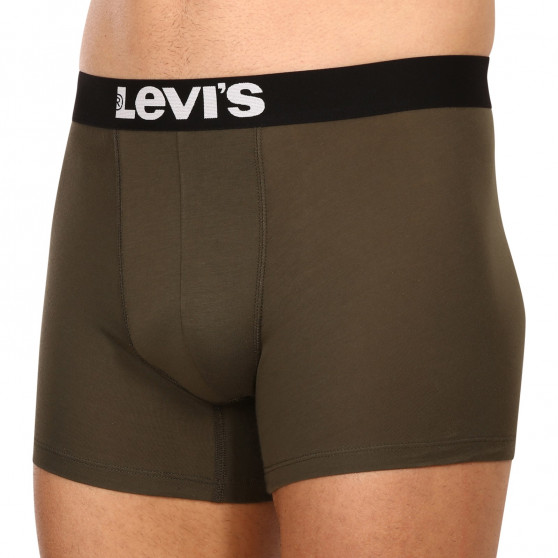 2PACK Boxers para hombre Levis green (905001001 011)