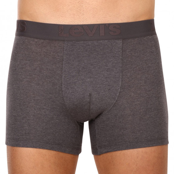 3PACK Boxers para hombre Levis gris (905045001 007)