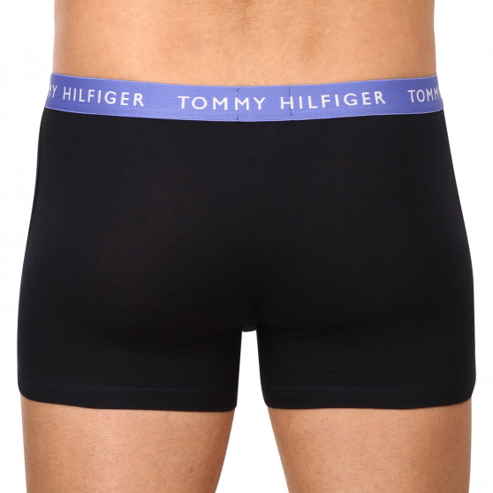 3PACK Boxers para hombre Tommy Hilfiger azul oscuro (UM0UM02324 0V1)