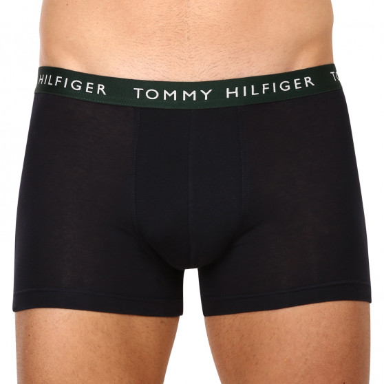 3PACK Boxers para hombre Tommy Hilfiger azul oscuro (UM0UM02324 0V1)