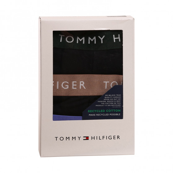 3PACK Boxers para hombre Tommy Hilfiger azul oscuro (UM0UM02324 0V1)