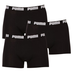 3PACK Boxers para hombre Puma negro (701206546 001)