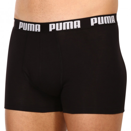 3PACK Boxers para hombre Puma negro (701206546 001)