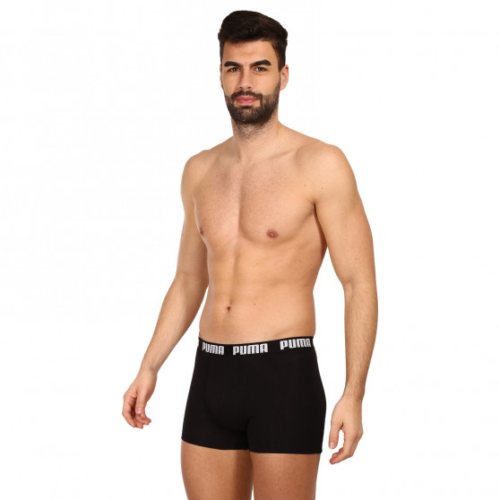 3PACK Boxers para hombre Puma negro (701206546 001)