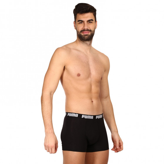 3PACK Boxers para hombre Puma negro (701206546 001)