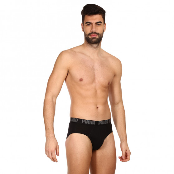 2PACK calzoncillos para hombre Puma negro (521030001 230)