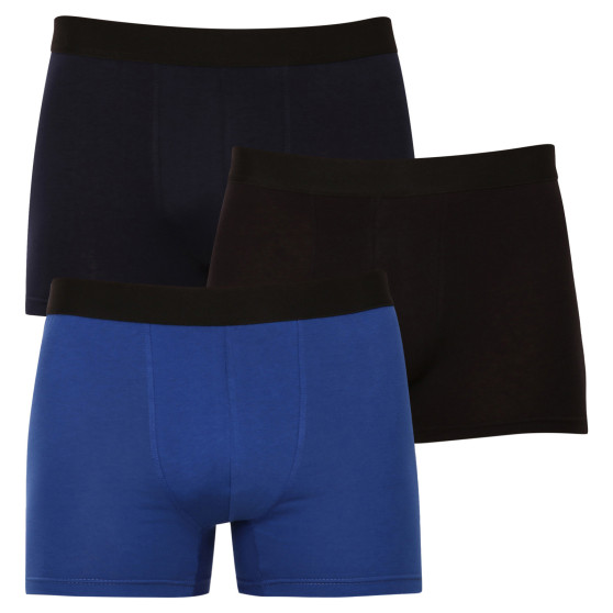 3PACK Boxers para hombre Nedeto multicolor (3NDTB1001)