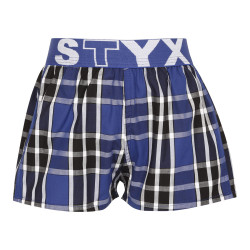 Pantalón corto para niños Styx elástico deportivo multicolor (BJ940)