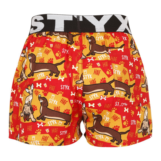 Pantalones cortos para niños Styx art sports rubber dogs (BJ1554)