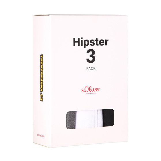 3PACK Boxers para hombre S.Oliver multicolor (JH-34H-83013768)