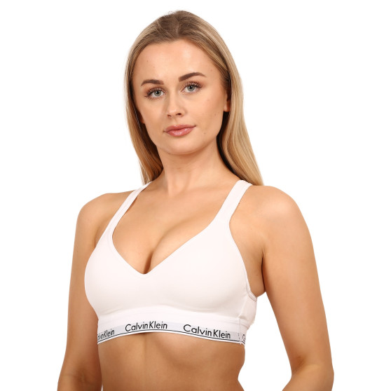 Sujetador de mujer Calvin Klein blanco (QF1654E-100)