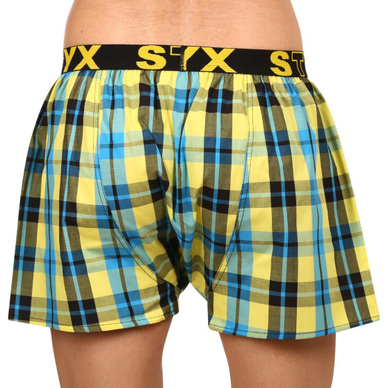 Calzones de hombre Styx elástico deportivo multicolor (B933)