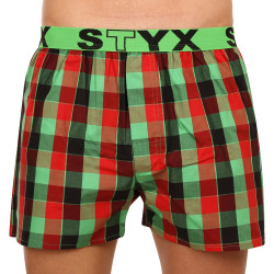 Calzones de hombre Styx elástico deportivo multicolor (B938)