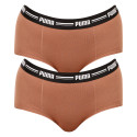 2PACK bragas de mujer Puma marrón (603033001 013)