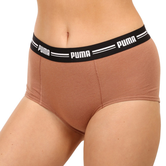 2PACK bragas de mujer Puma marrón (603033001 013)