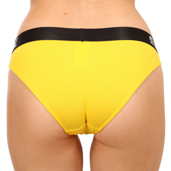 Braguitas de mujer Styx deportivas elásticas amarillo (IK1068)