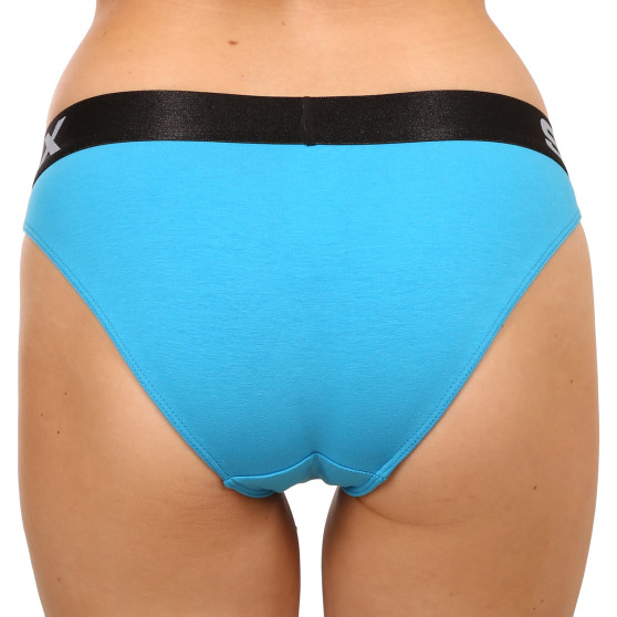 Braga de mujer Styx deportiva elástica azul (IK1169)