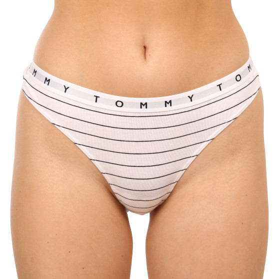 3PACK tanga de mujer Tommy Hilfiger multicolor (UW0UW04600 0V6)