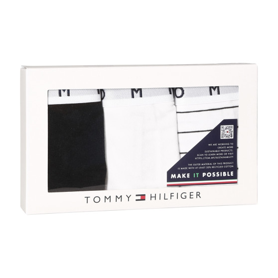 3PACK tanga de mujer Tommy Hilfiger multicolor (UW0UW04600 0V6)