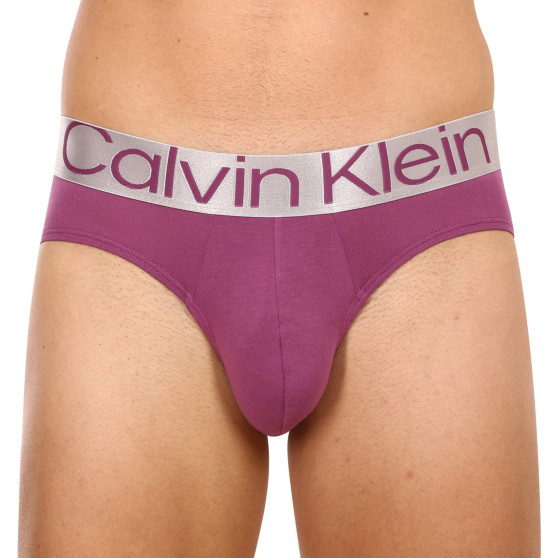 3PACK calzoncillos para hombre Calvin Klein multicolor (NB3129A-C7Y)