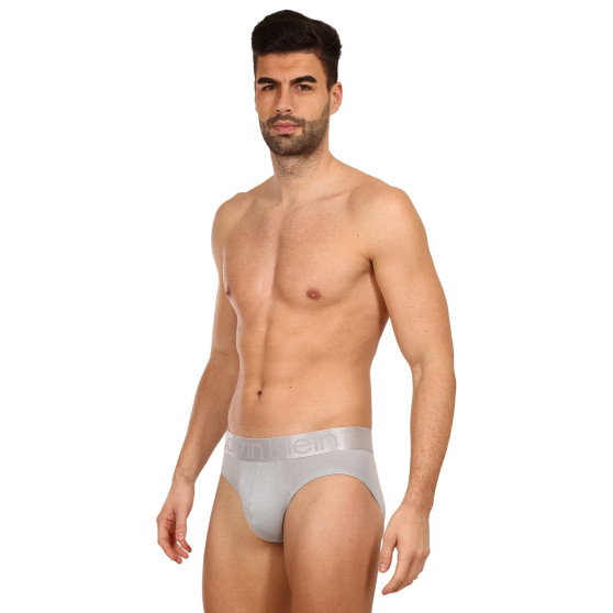 3PACK calzoncillos para hombre Calvin Klein multicolor (NB3129A-C7Y)