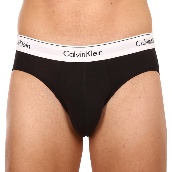 3PACK calzoncillos para hombre Calvin Klein negro (NB2379A-001)