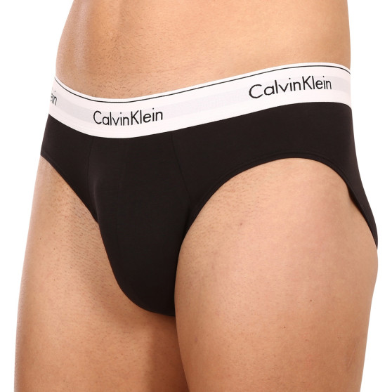 3PACK calzoncillos para hombre Calvin Klein negro (NB2379A-001)