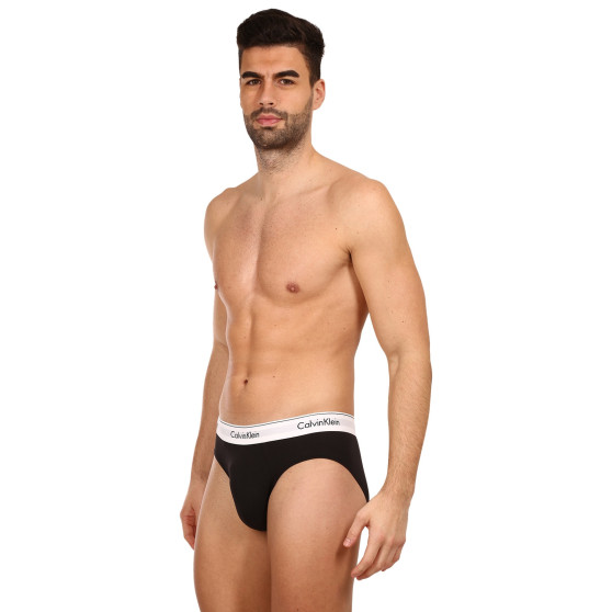 3PACK calzoncillos para hombre Calvin Klein negro (NB2379A-001)