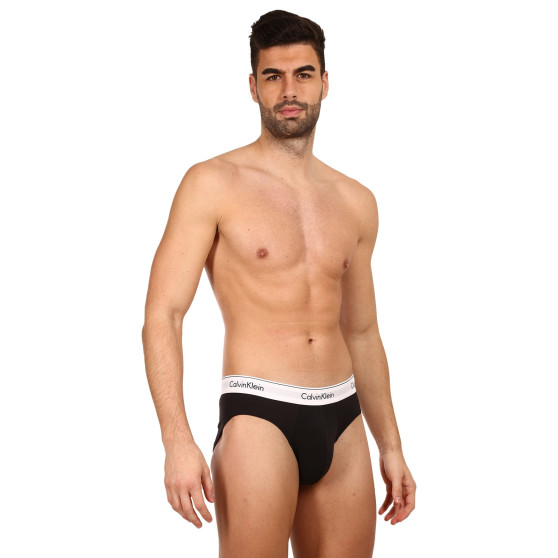 3PACK calzoncillos para hombre Calvin Klein negro (NB2379A-001)