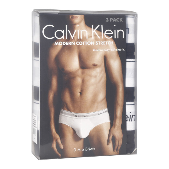 3PACK calzoncillos para hombre Calvin Klein negro (NB2379A-001)