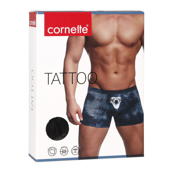 Boxers para hombre Cornette Rubber negro (280/221)