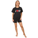 Pijama de mujer Molvy negro (AK-3750)