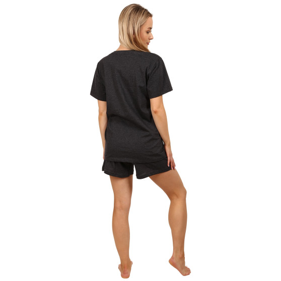 Pijama de mujer Molvy negro (AK-3750)