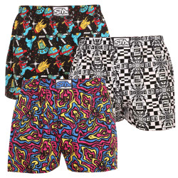 3PACK short hombre Styx art classic goma multicolor (3A14051)